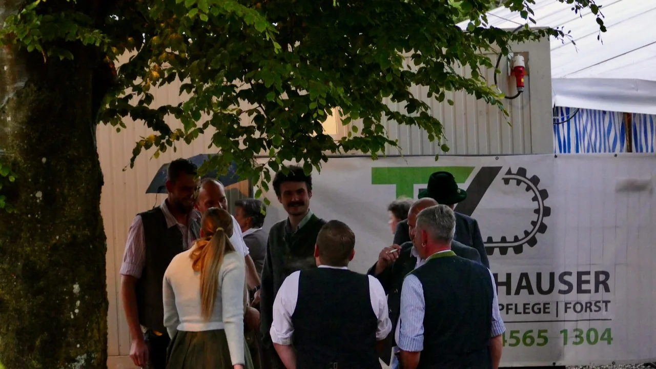 Anstich 105 Jahre GTEV Edelweiß Vachendorf, Leute