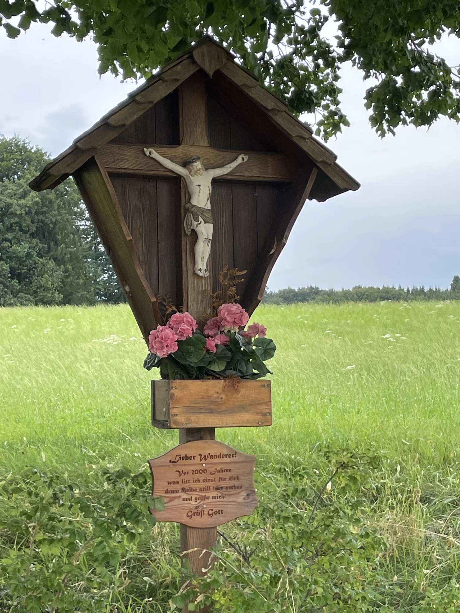 Kreuz vor Einharting