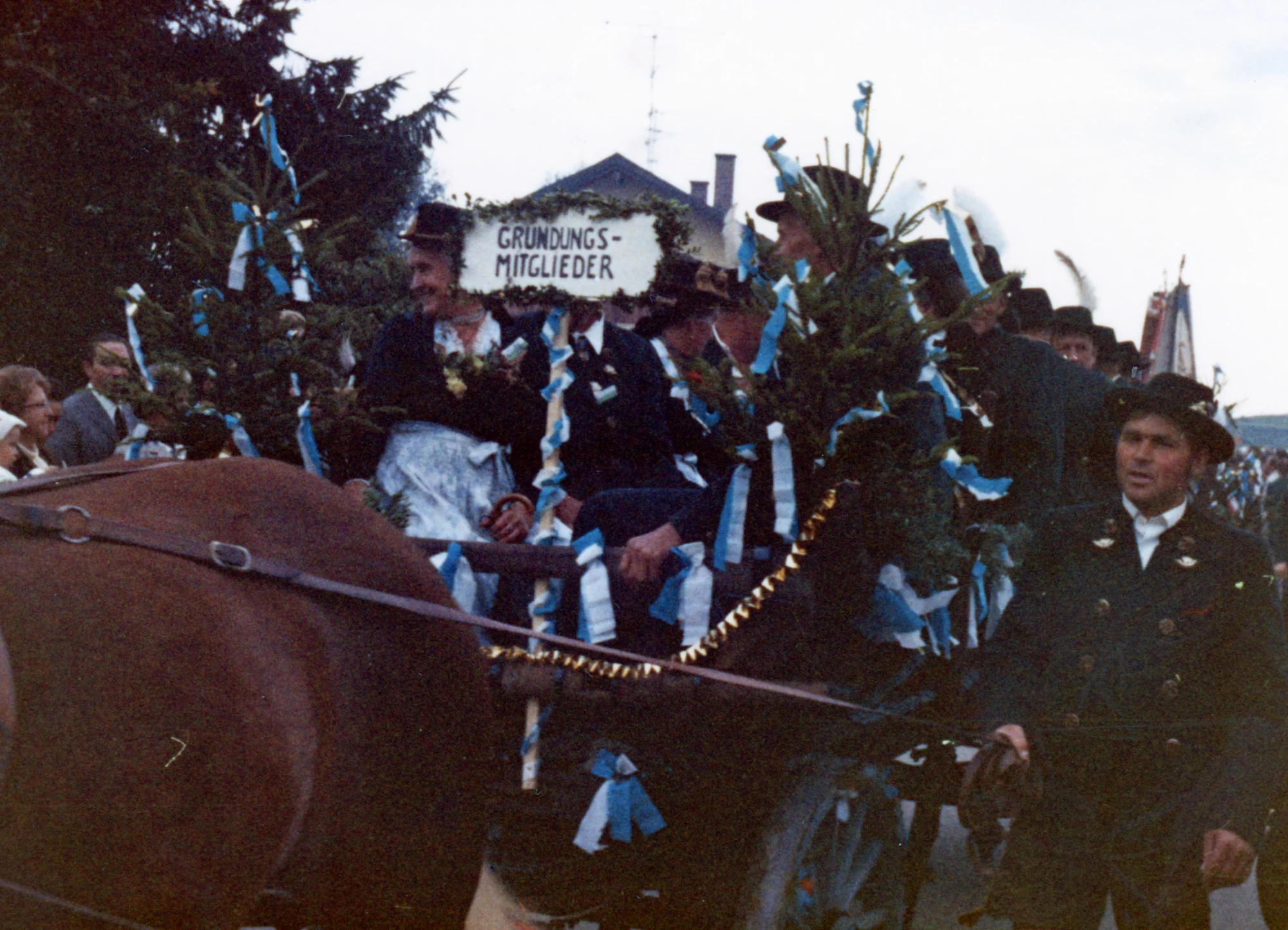 GTEV 50 jähriges Gründungsfest mit Fahnenweihe