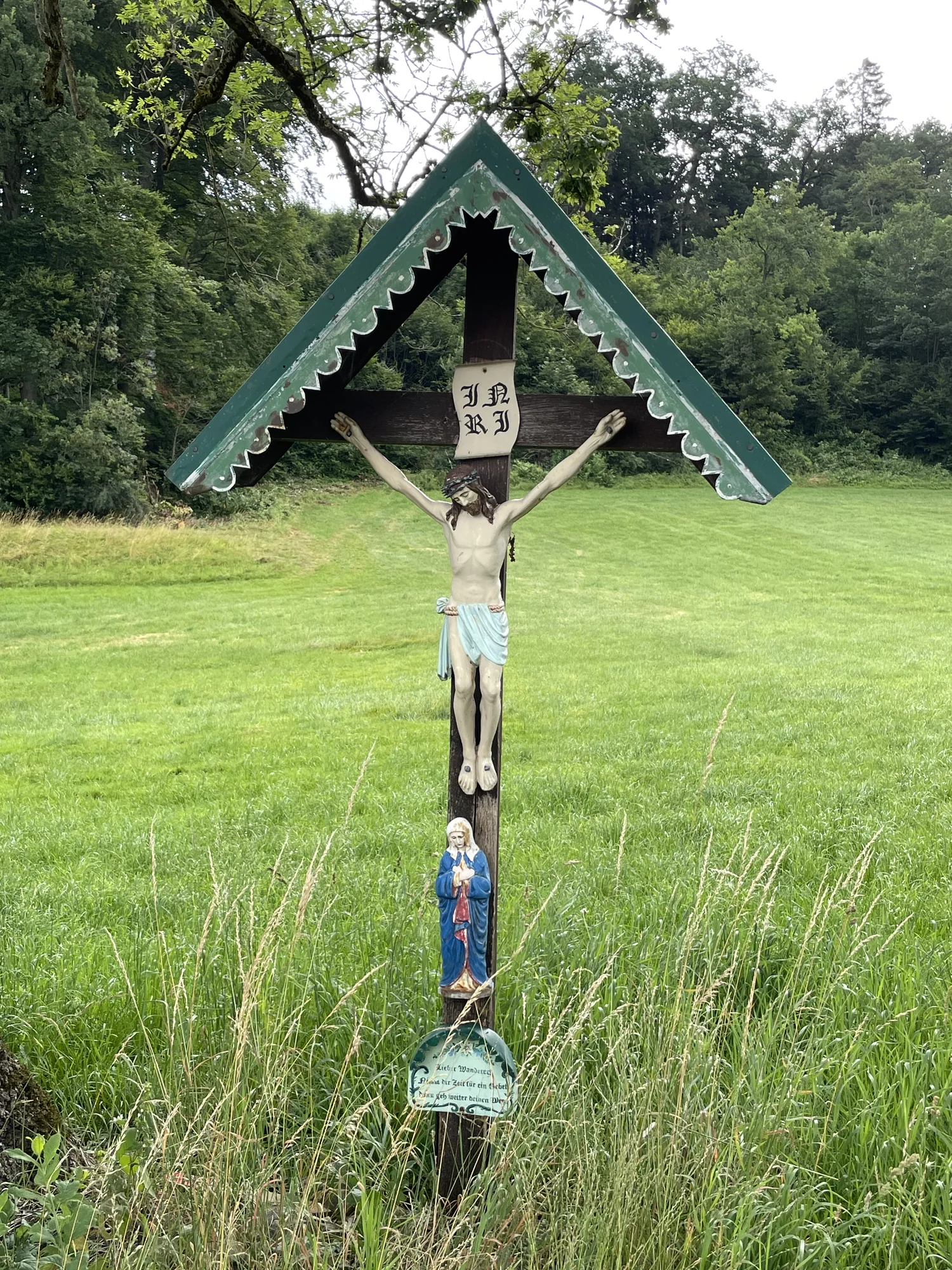 Kreuz Richtung Erlstätt